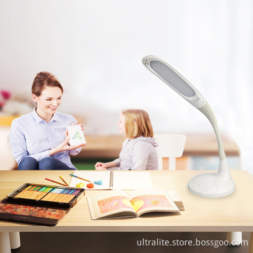 Led Flexible Neck Touch Table Lamp For Children